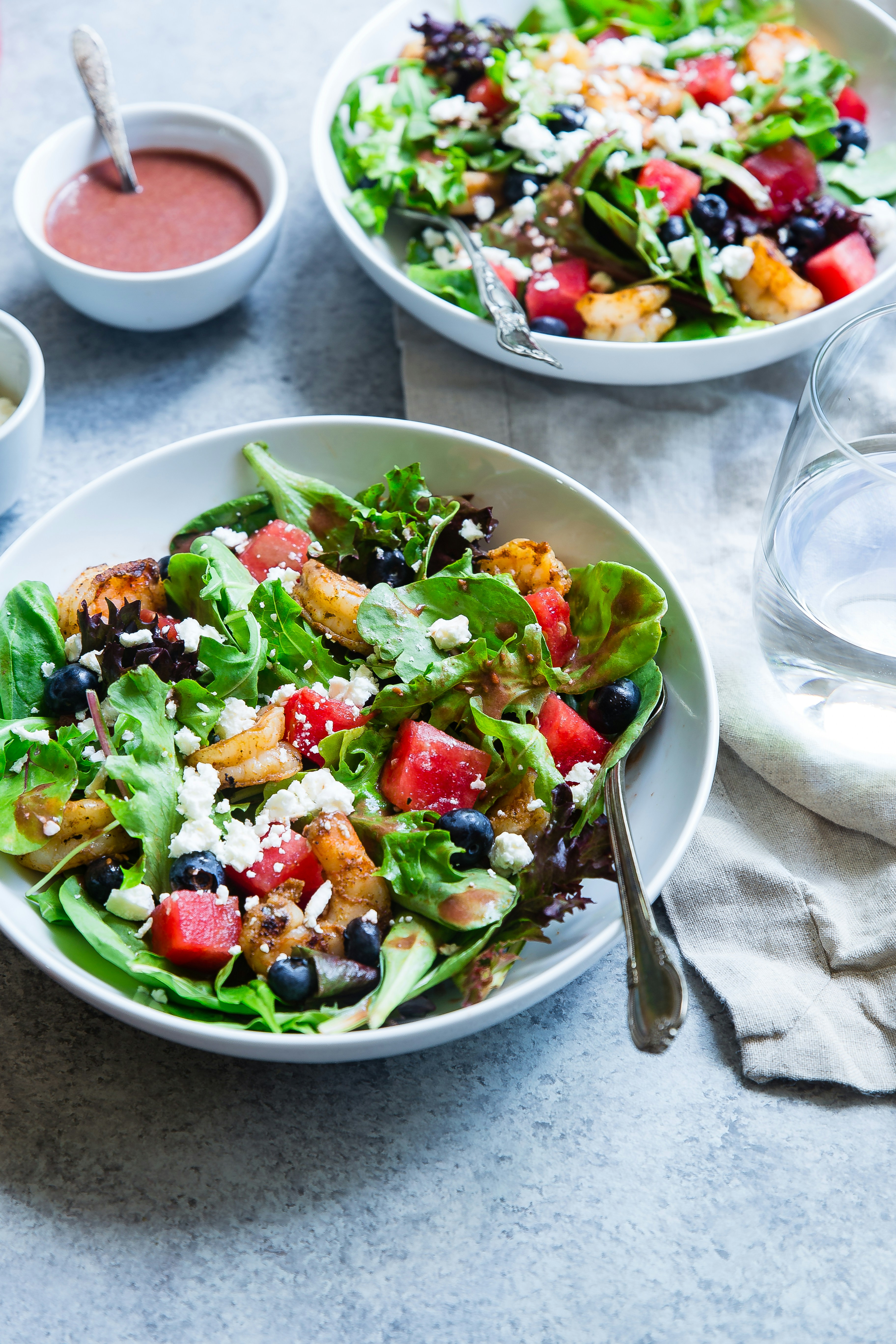 vegetable salad with feta